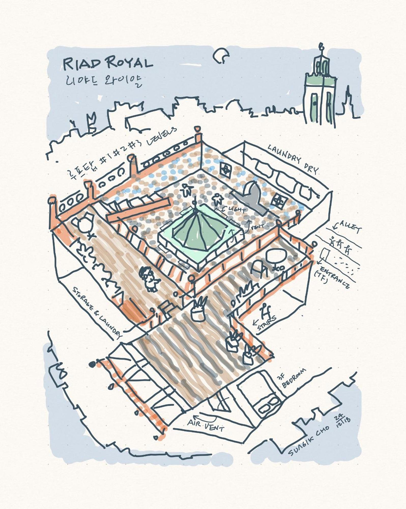 Riad Royal Μεκνές Εξωτερικό φωτογραφία